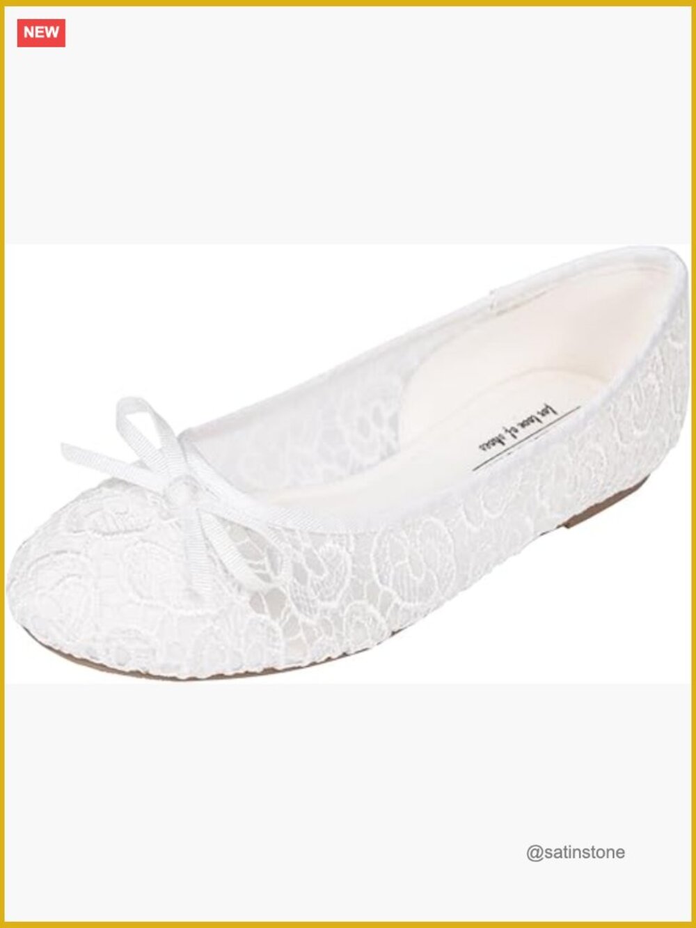 Round Toe Lace Ballet Crochet Flats Comfy Breathable Shoes